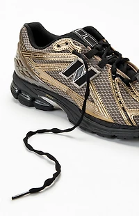 New Balance Gold & Black 1906R Shoes