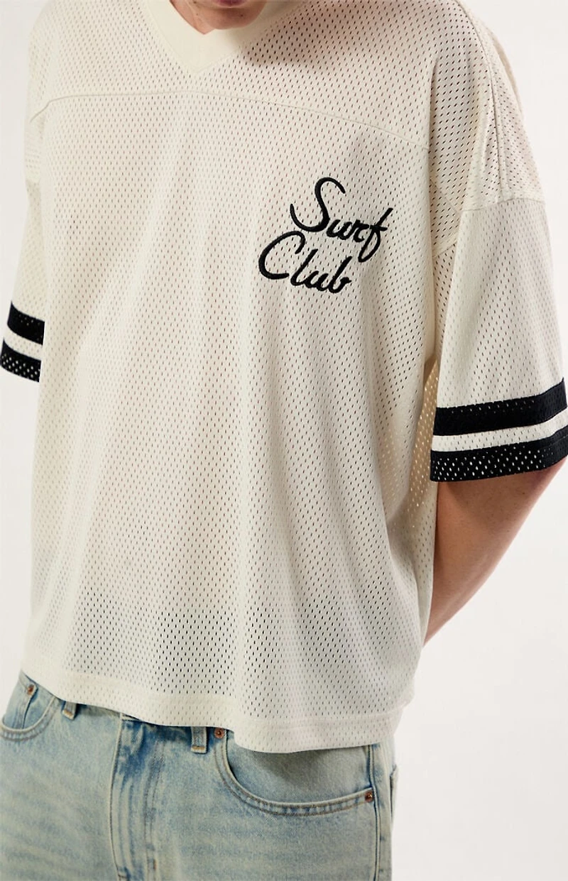 Pacsun Surf Club Short Sleeve Football Jersey