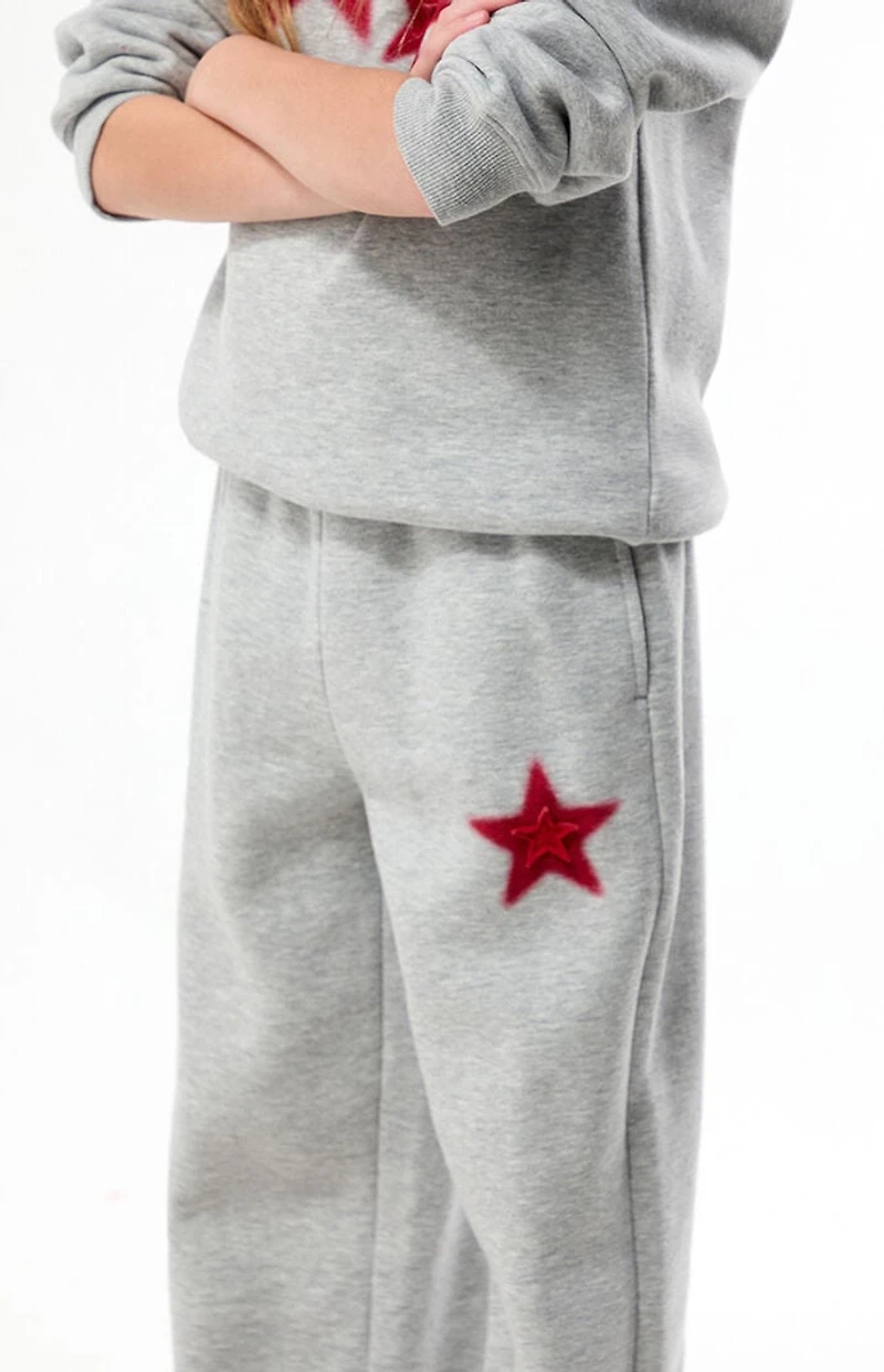 Pacsun Kids Star Applique Baggy Sweatpants