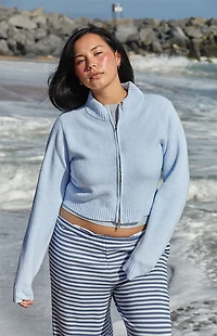 ANNAXPACSUN Promises Double Zip Sweater