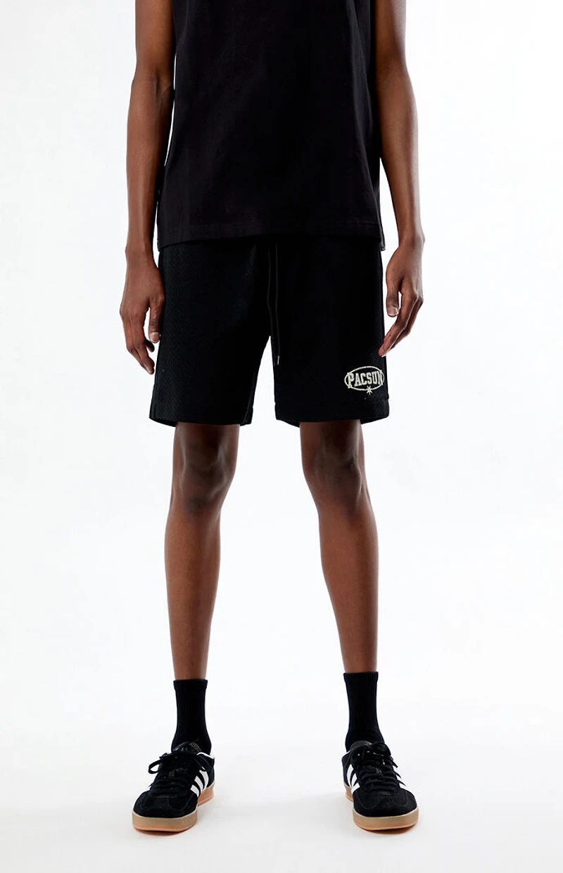 Pacsun Black Mesh Basketball Shorts