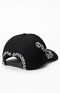 Pacsun Black Ascend Tribal 2 Snapback Hat
