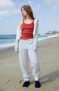 John Galt Red Beyonca Long Tank Top