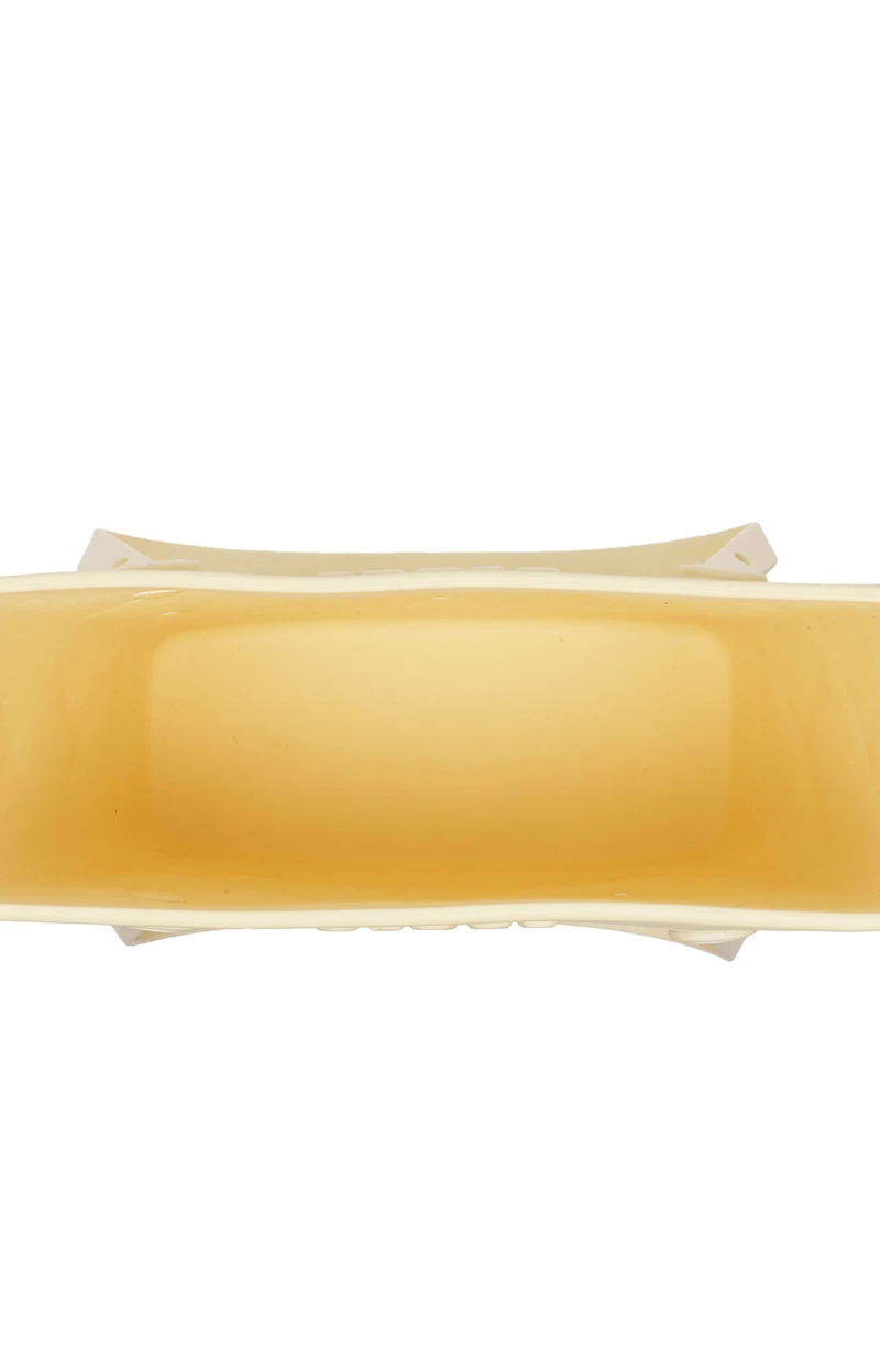 Crocs Yellow Medium Quilted Tote Bag