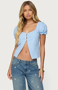 Edikted Dorothea Split Front Top