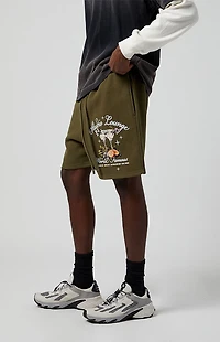 Pacsun Studio Lounge Fleece Sweat Shorts