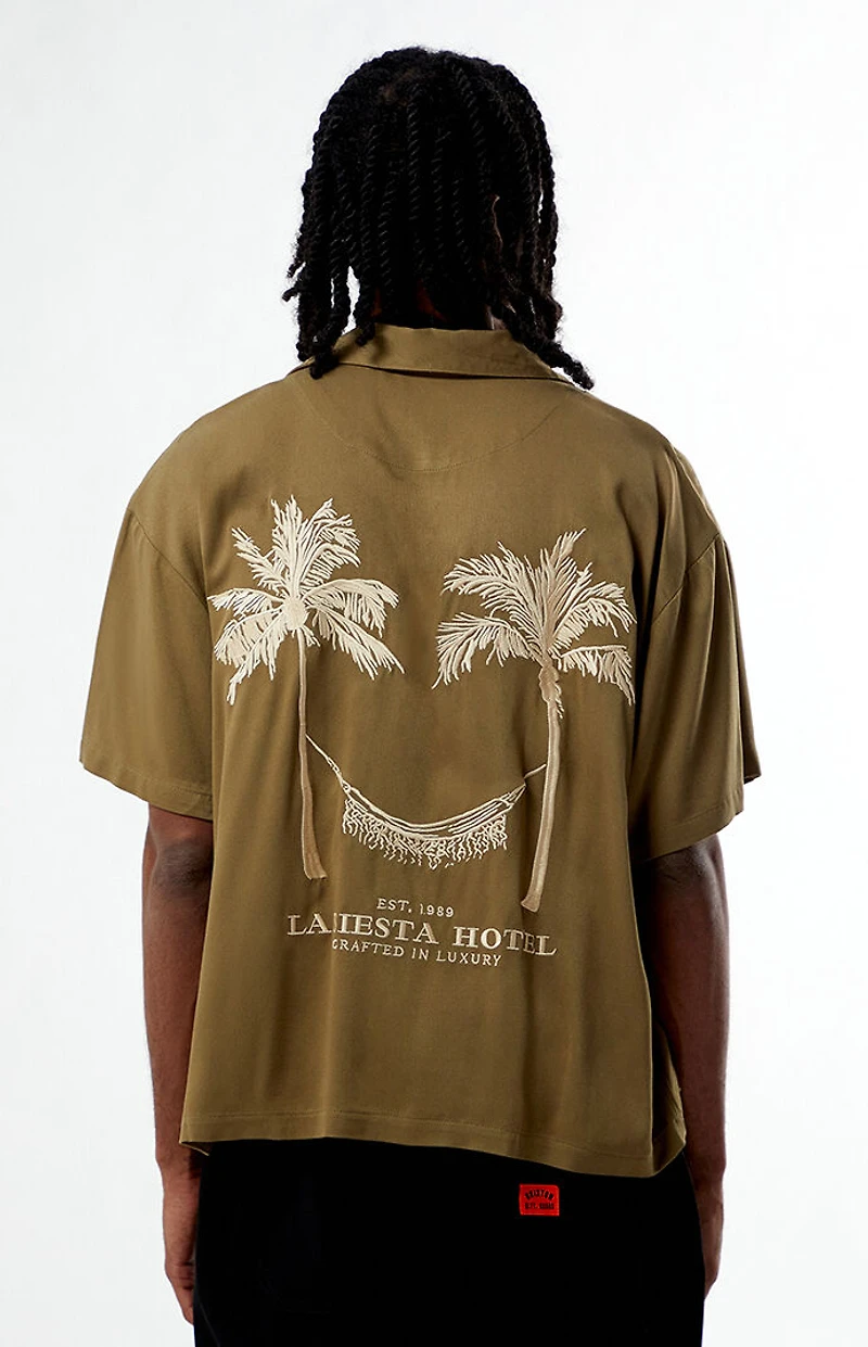 Pacsun LA Siesta Woven Camp Shirt