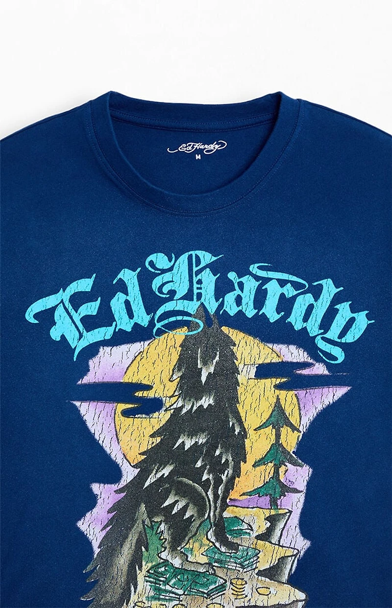 Ed Hardy Wolf T-Shirt
