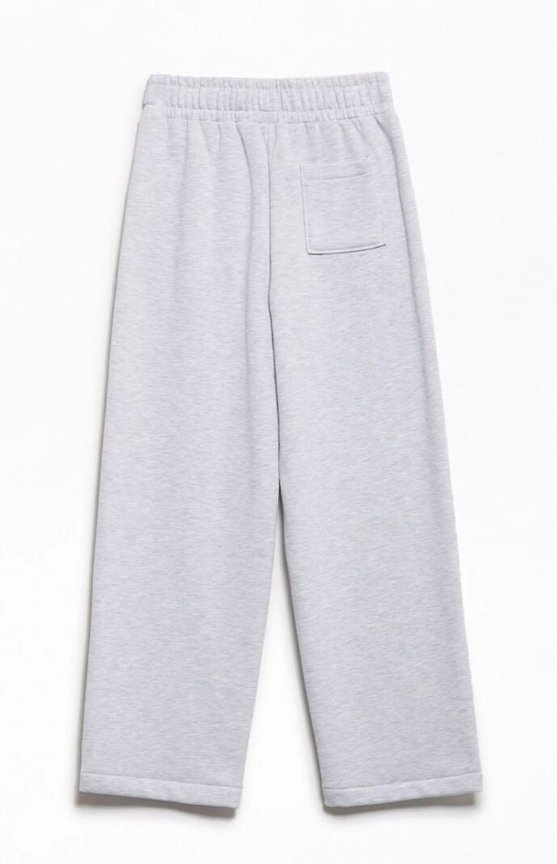 Pacsun Kids Heather Grey Ultra Baggy Sweatpants