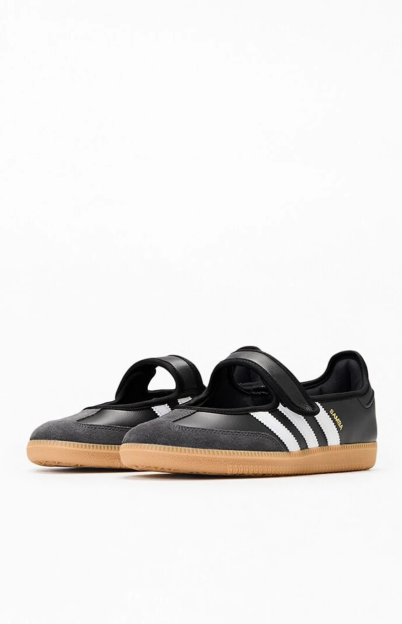 adidas Women’s Black & White Samba Jane Sneakers
