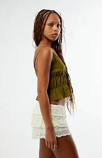 Your Favorite Tiered Lace Shorts