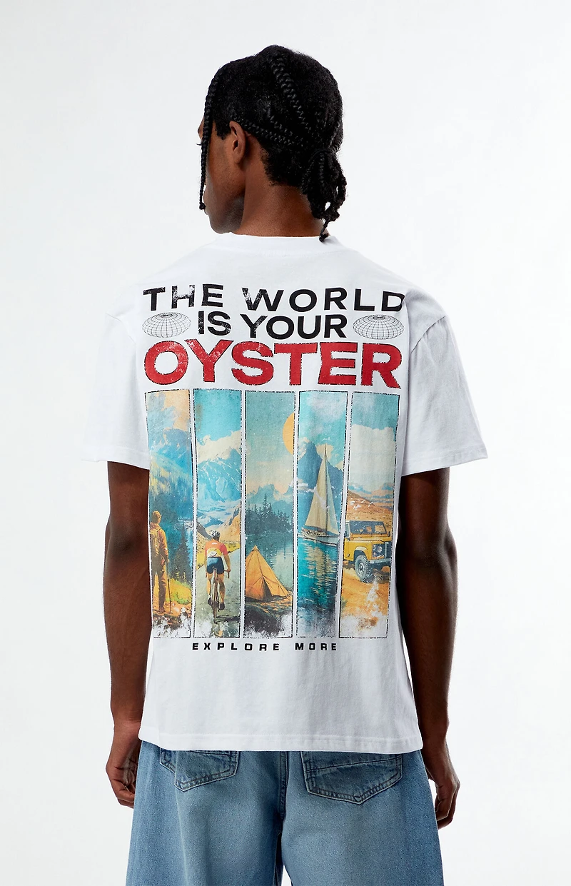 Oyster EXPEDITION The World Is Your T-Shirt