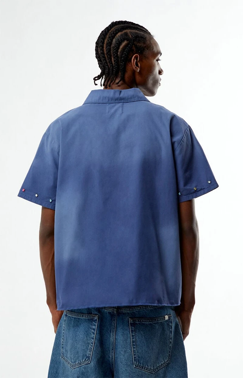 FORD Half Zip Stud Shirt