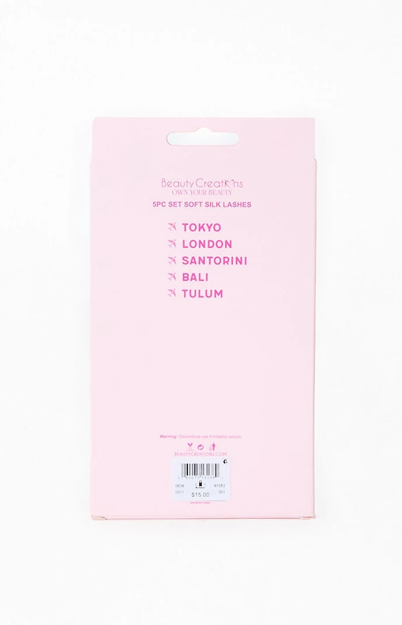 Beauty Creations 5 Pack Soft Silk Lashes