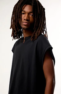 Pacsun Black Solid Muscle Tank