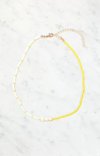 LA Hearts Yellowstone Choker Necklace