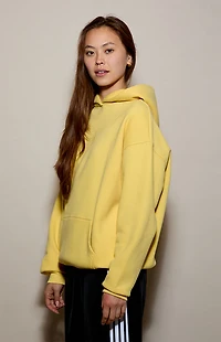 Pacsun Yellow Ultra Soft Fleece Hoodie