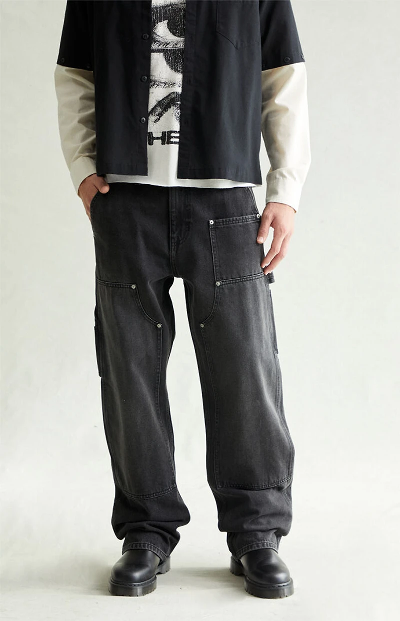 Pacsun Dylan Baggy Jeans Carpenter Black Wash