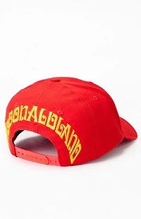 McDonaldland Red Big Logo Snapback Hat