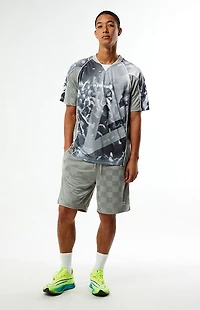 Umbro Gray Checkered Shorts