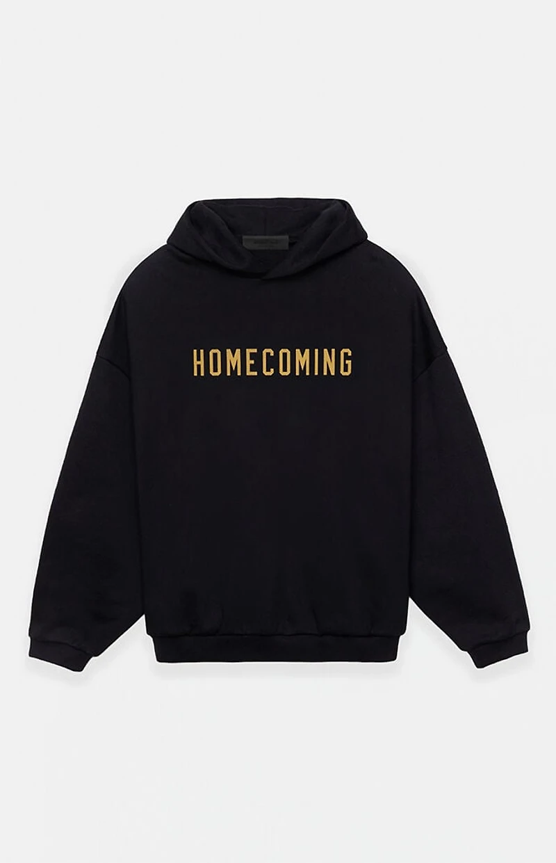 Fear of God ESSENTIALS Black Heavy Fleece Hoodie