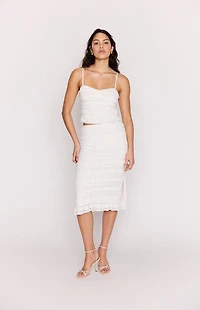 MINKPINK Sophia Stretch Lace Top