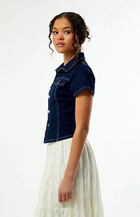 Your Favorite Denim Button Up Top