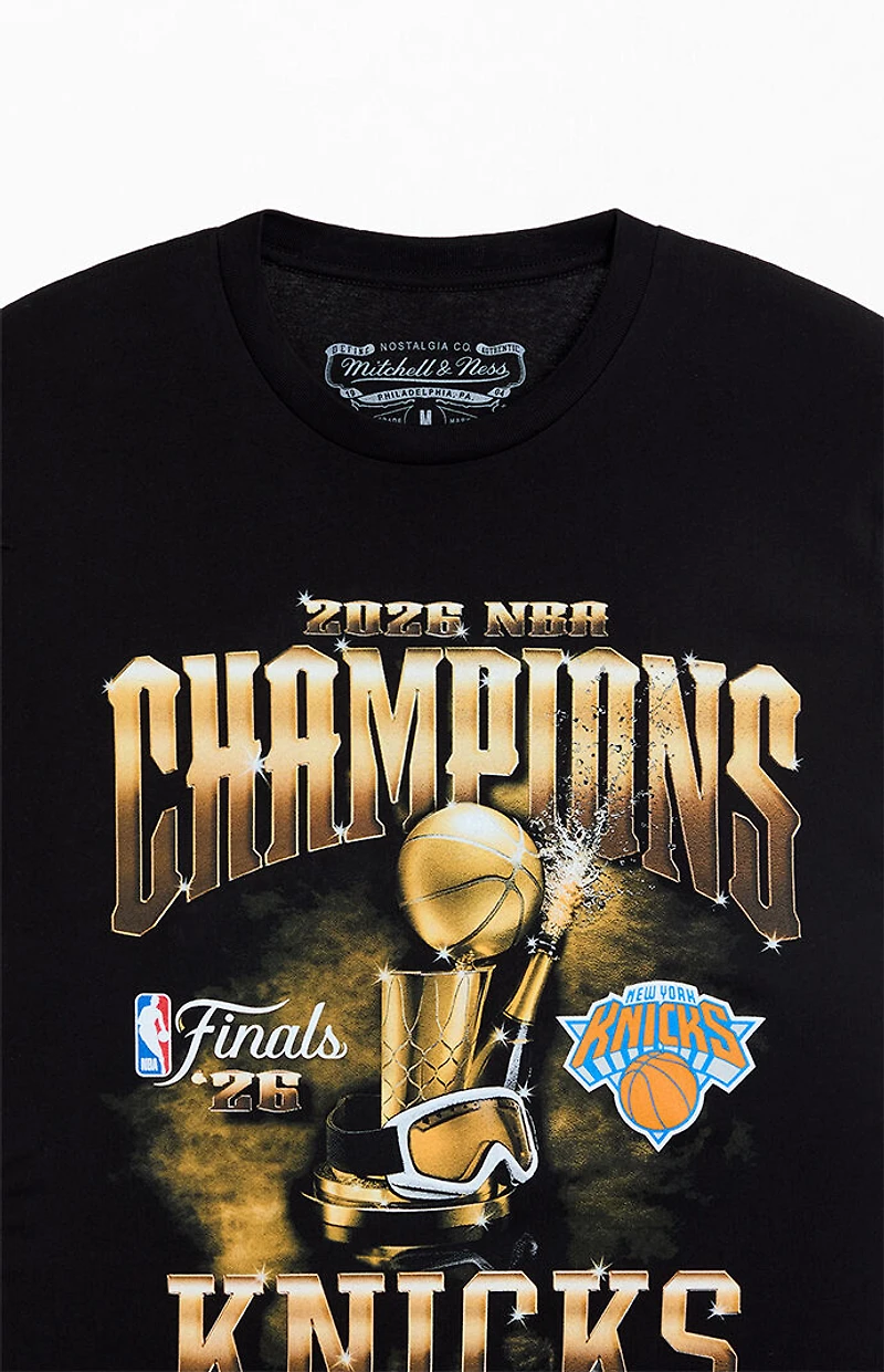 Mitchell & Ness NY Knicks NBA Championship Finals T-Shirt