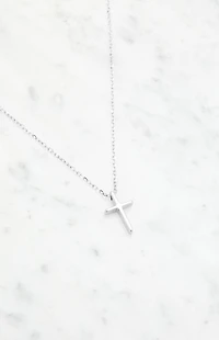 John Galt Mini Cross Necklace