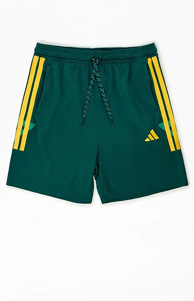 adidas Green Tiro Shorts