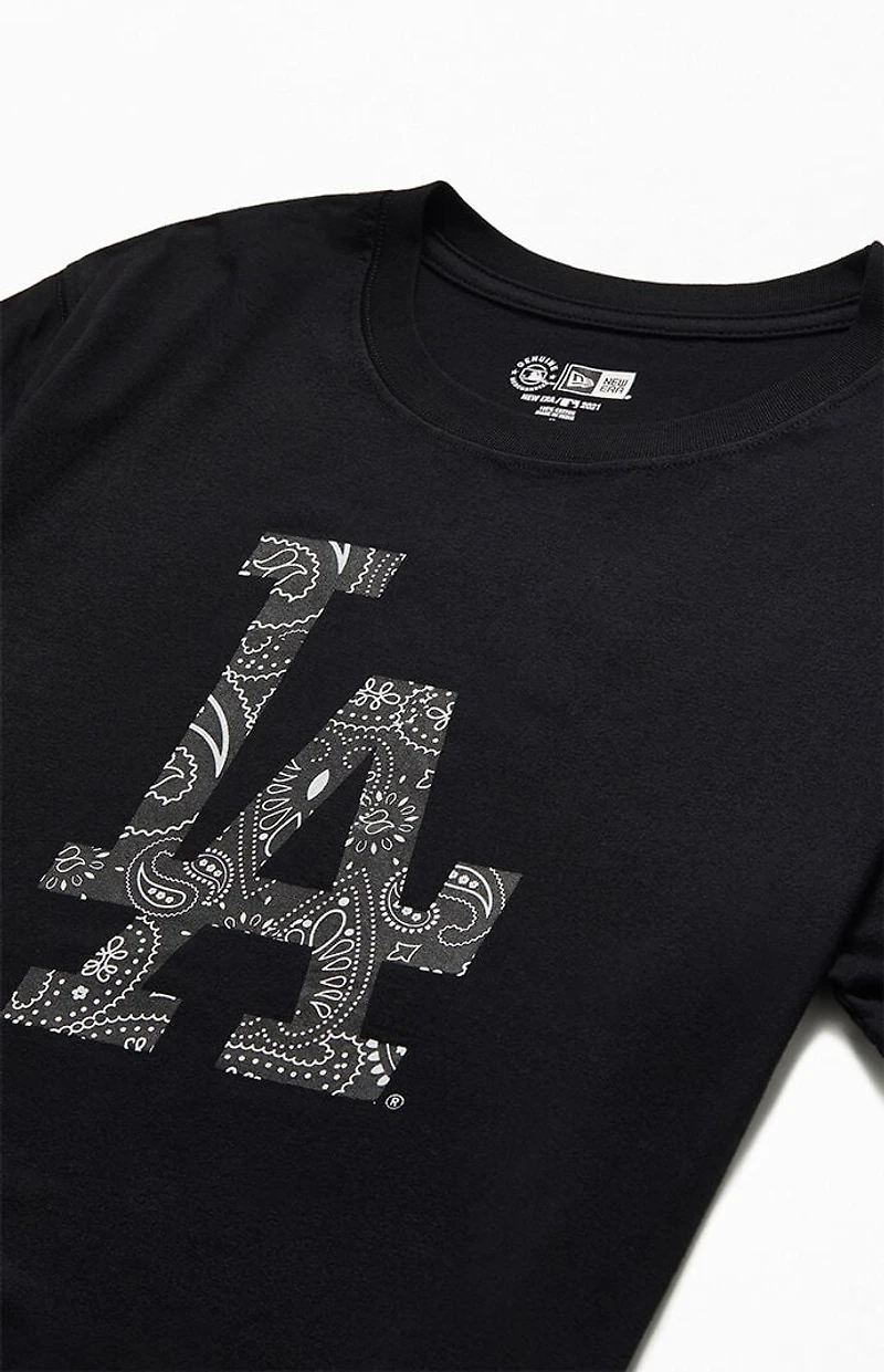 New Era Dodgers Paisley T-Shirt
