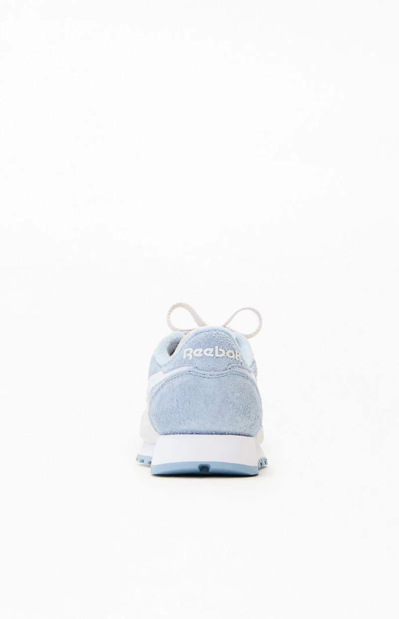 Reebok Women's Blue Classic Suede Sneakers