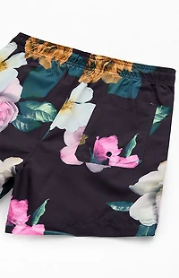 Pacsun Bloom AOP 4.5'' Swim Trunks