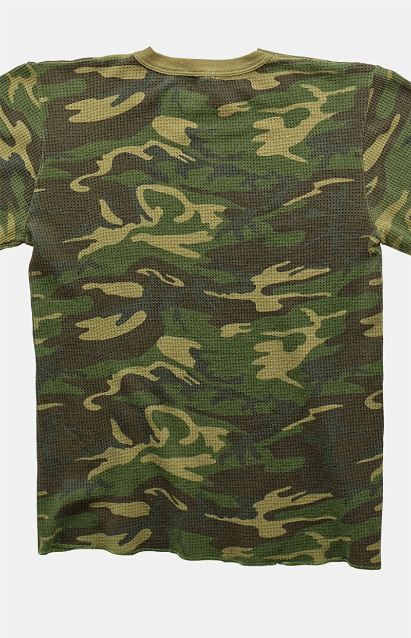 PS VINTAGE 2000s Camo Thermal Top