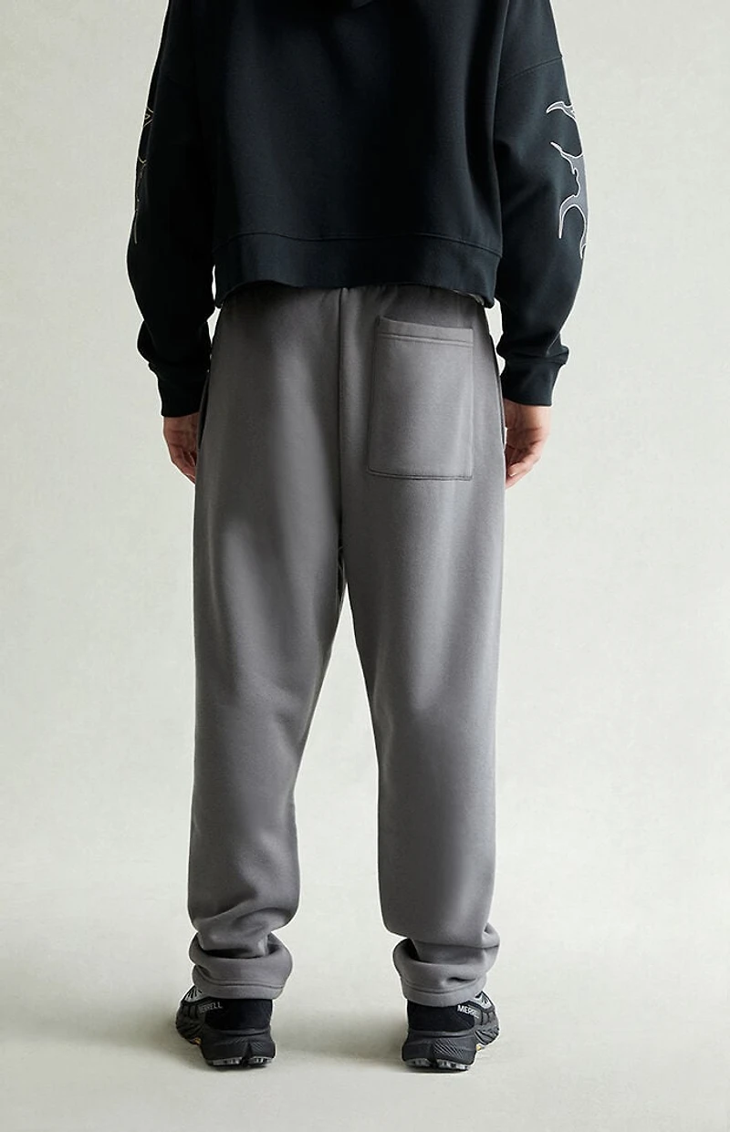 Pacsun Dark Gray Straight Leg Sweatpants