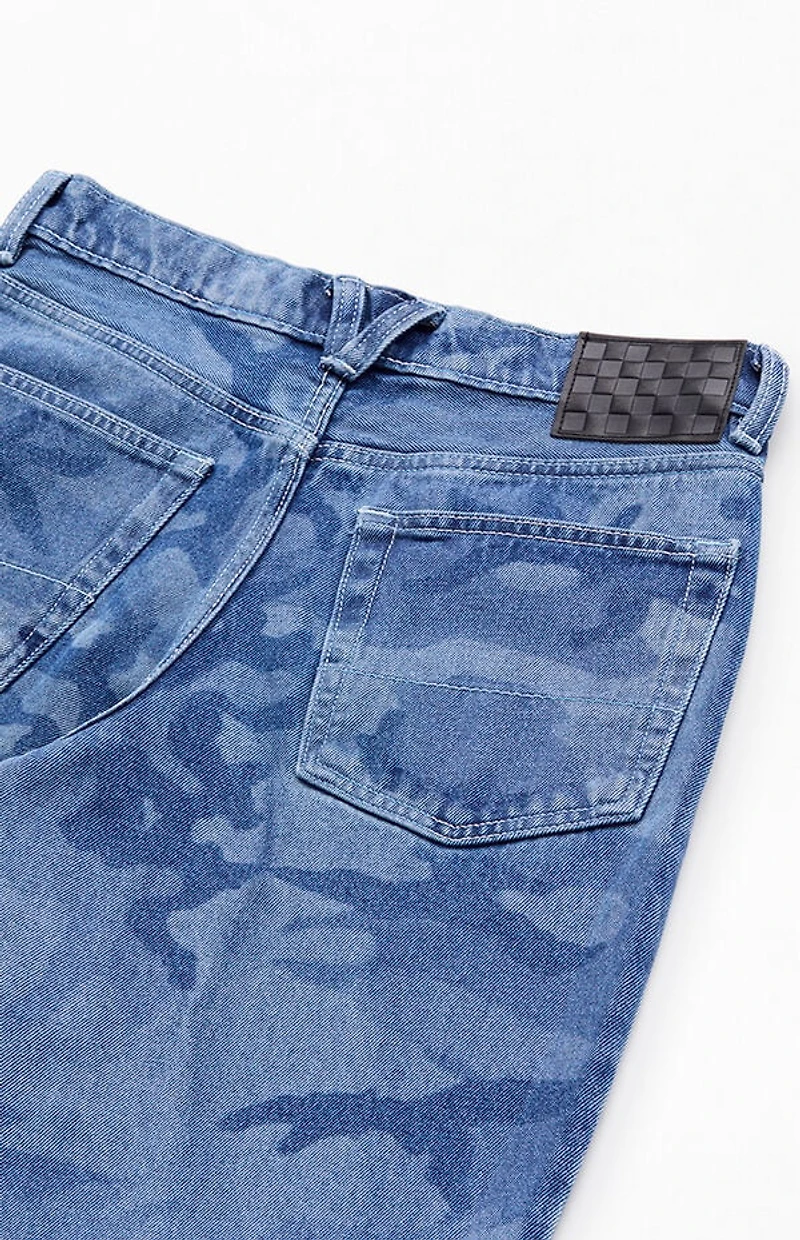 Vans Kids Check-5 Camo Loose Jeans