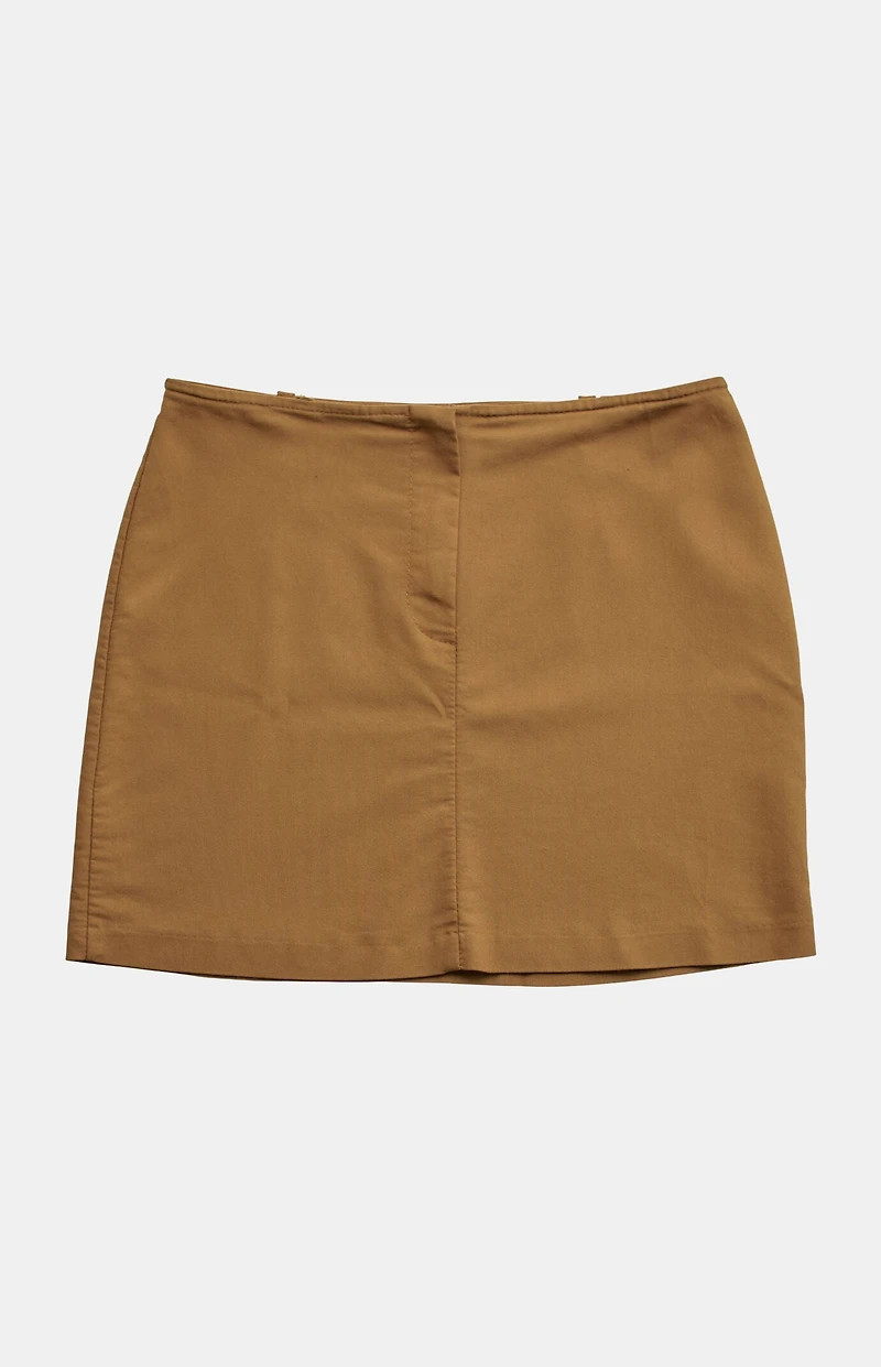 PS VINTAGE '90s Brown Mini Skirt
