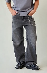 Pacsun Blake Extreme Baggy Jeans Chain Gray