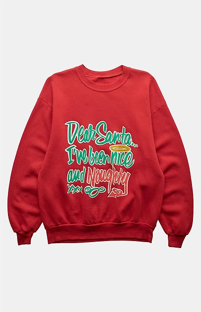 PS VINTAGE '90s Dear Santa... Crew Neck Sweatshirt