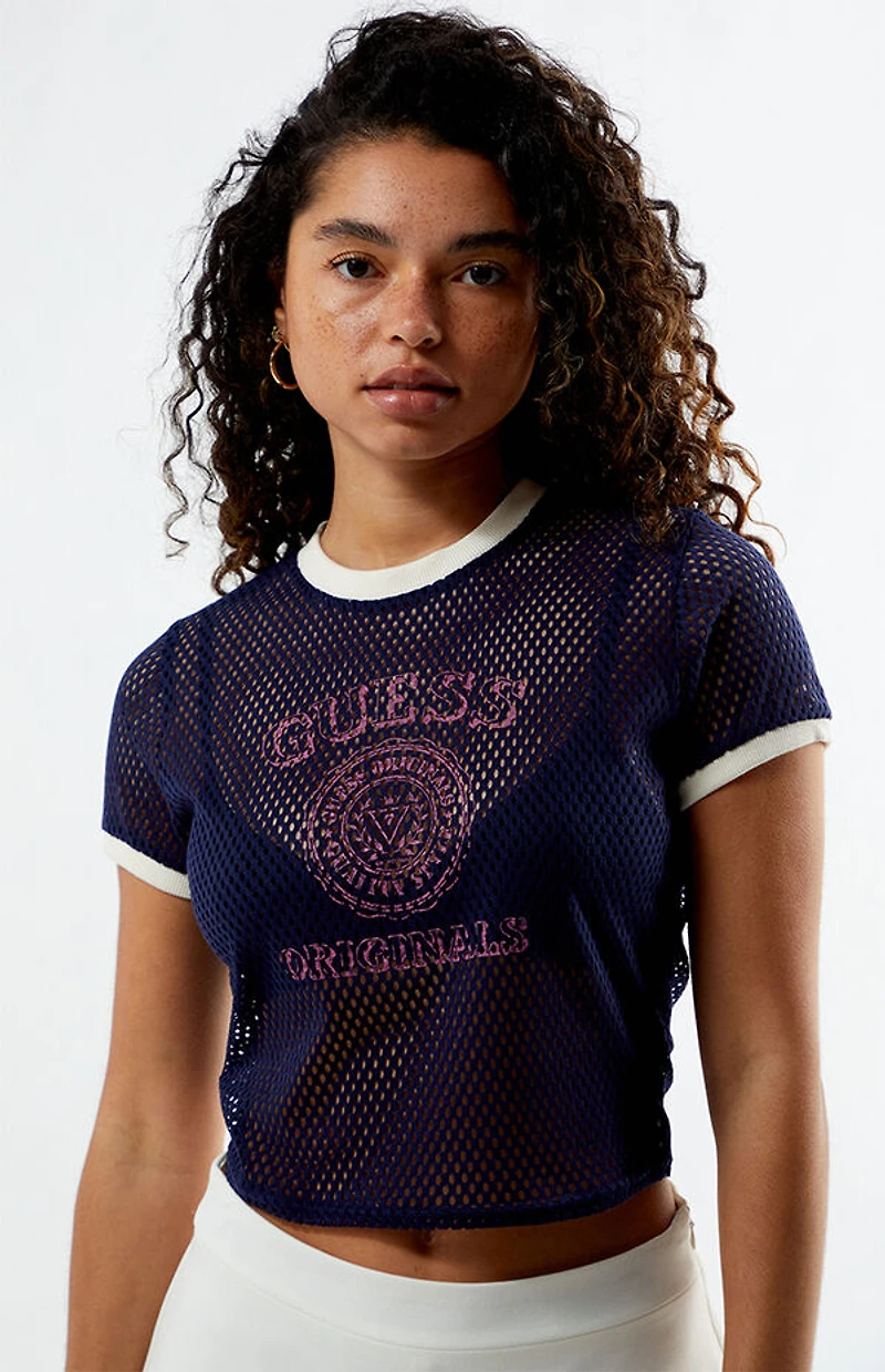 GUESS Originals Mesh Short Sleeve Jersey