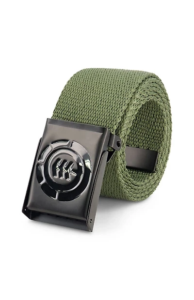 Element Olive Logo Belt
