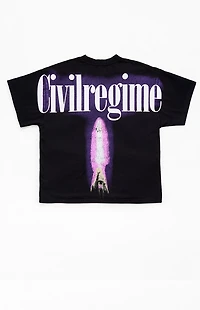 Civil x Star Wars Concrete Purple Crystal Oversized T-Shirt