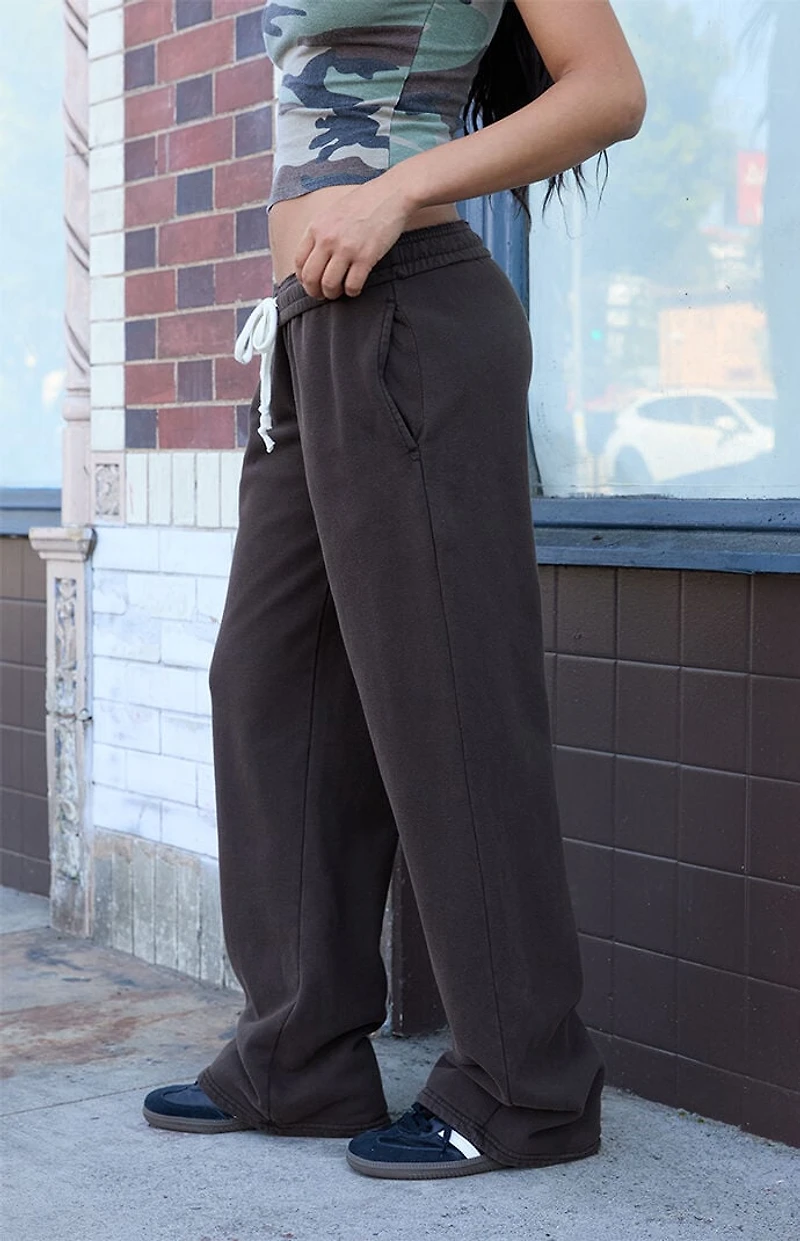 John Galt Brown Anastasia Baggy Sweatpants