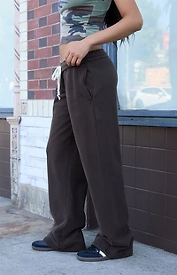 John Galt Brown Anastasia Baggy Sweatpants
