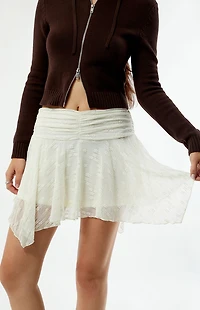 Your Favorite Lace Flowy Mini Skirt
