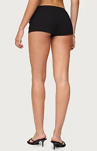 Edikted Hook Belt Micro Shorts