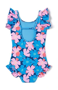Boardies Kids Sully Floral One Piece Swimsuit