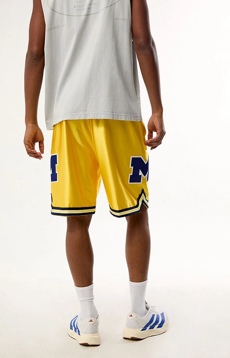 Mitchell & Ness Michigan Wolverines 91 Shorts