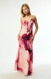Steve Madden Floral Maxinia Maxi Dress