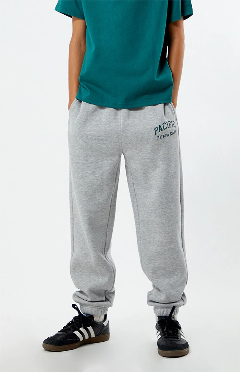 Pacsun Kids Heather Grey Pacific Sunwear Sweatpants
